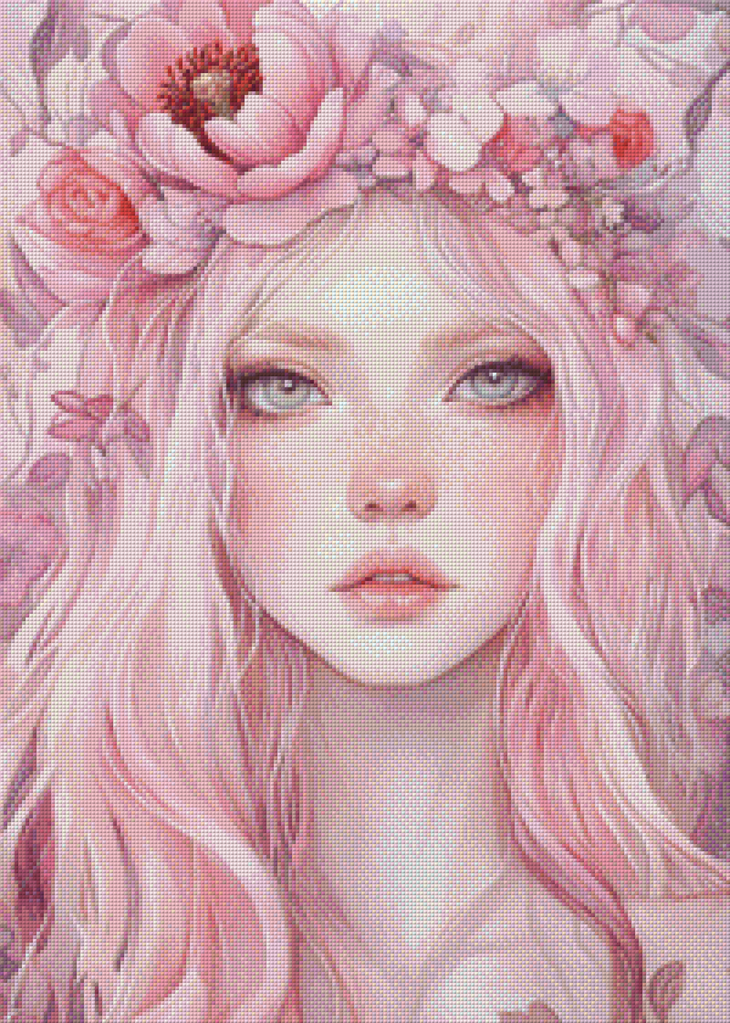 Digitale Leinwand Spring Goddess