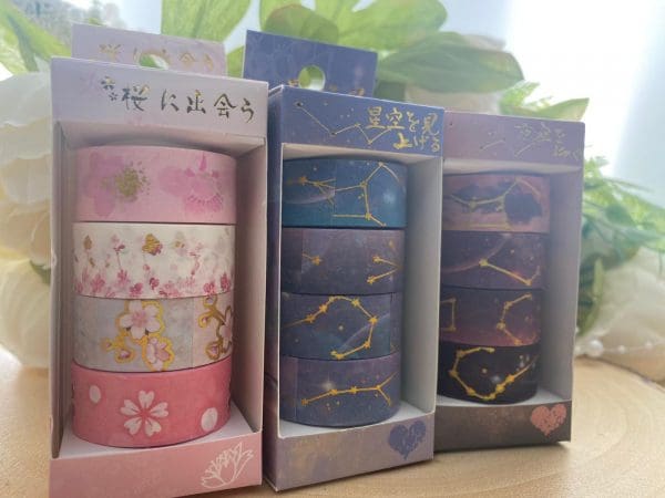 Washi Tape boxen Galaxy