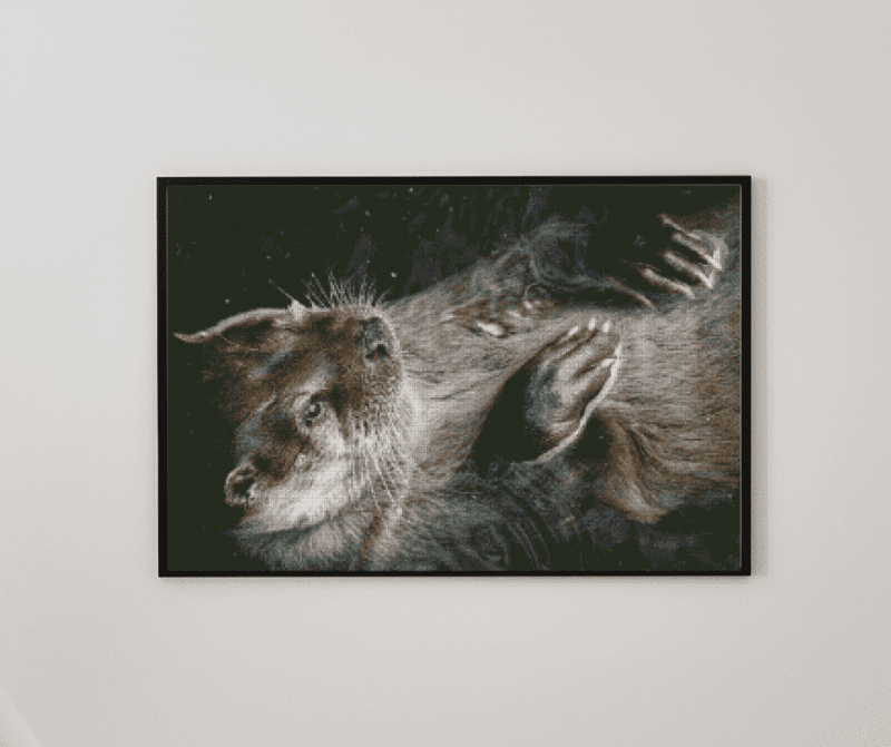 Otter 50x70 eckige Steine