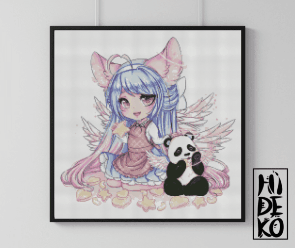 Hidekos Artwork, Chibi Candy 50×50 Eckige Steine