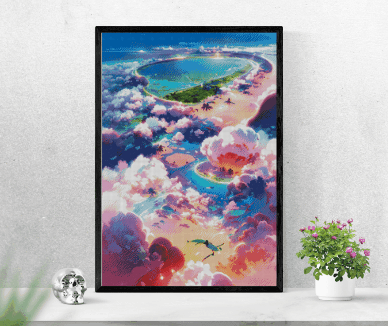 Holosomnia, Serenity Reef 60×80 Eckige Steine (55 Farben)