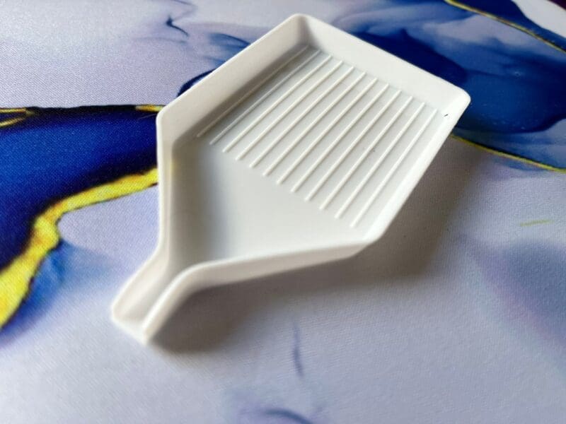 Kleines Standard Schiff 10x5,5 Weiss