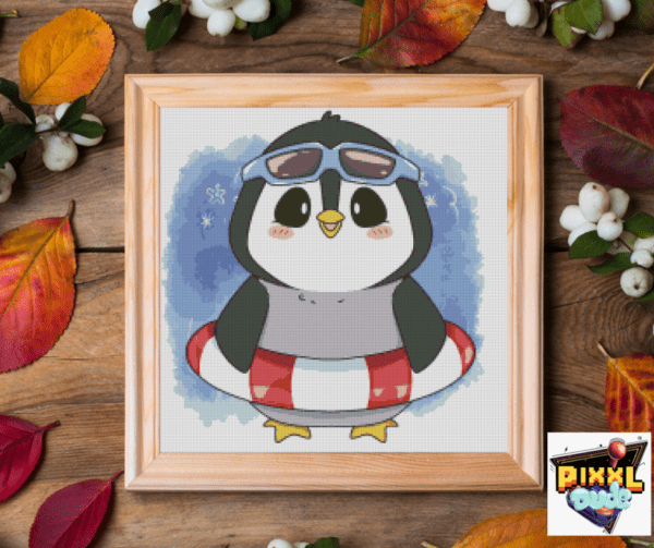 Pixxldude- Pingu Badespass 2(40x40)