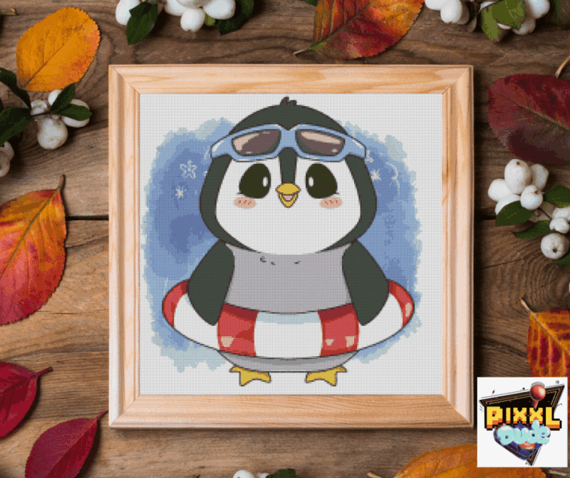 Pixxldude- Pingu Badespass 2(40x40)