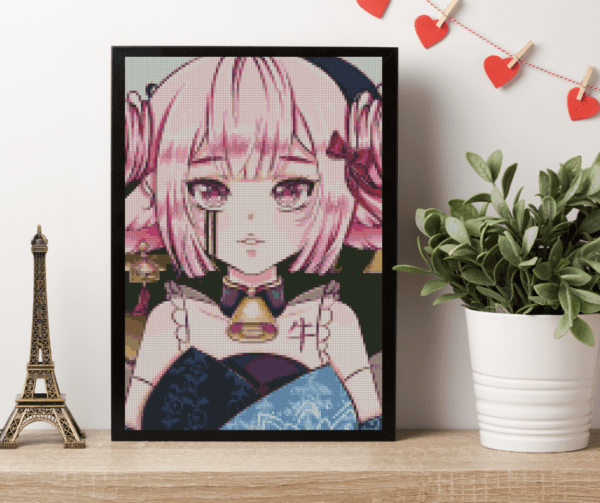 Hidekos Artwork - Tierkreiszeichen Bueffel 30x40 Eckige Steine