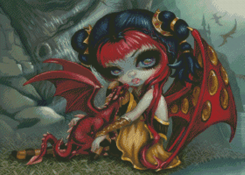 JasmineBecketGriffith_AmberDragonling 50x70