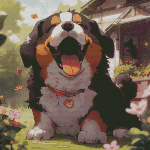 Sakura.ai Cutie Börchi 50x50 56 Farben | Ai Art