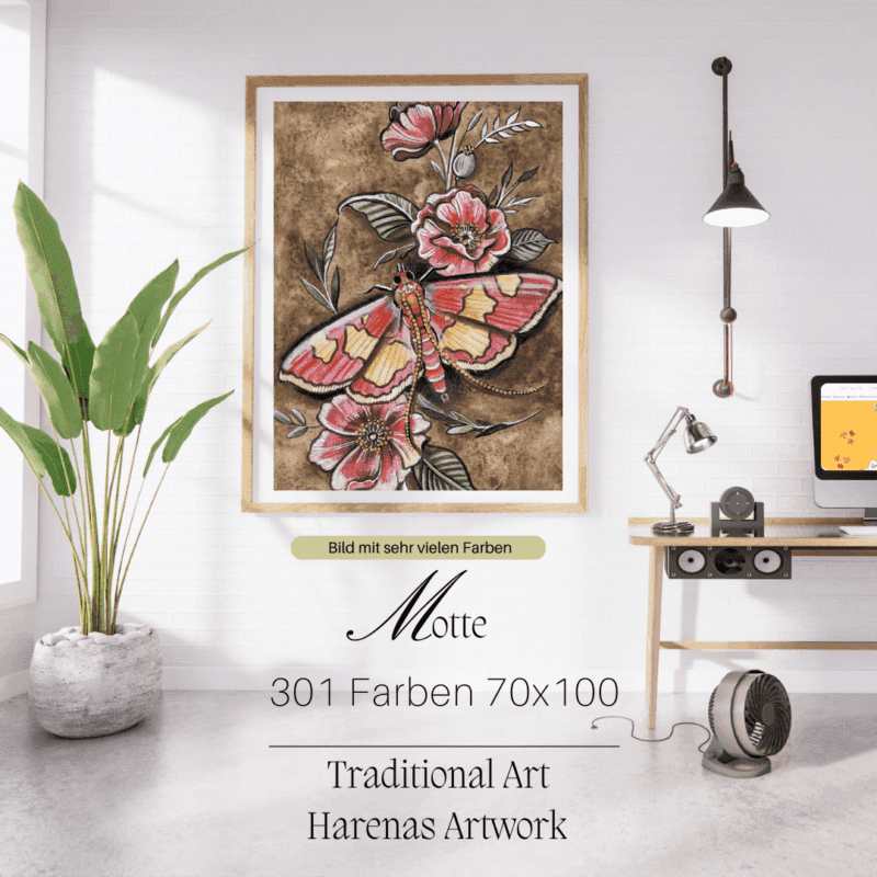 Motte by Harenas Artwork 70x100 301 Farben