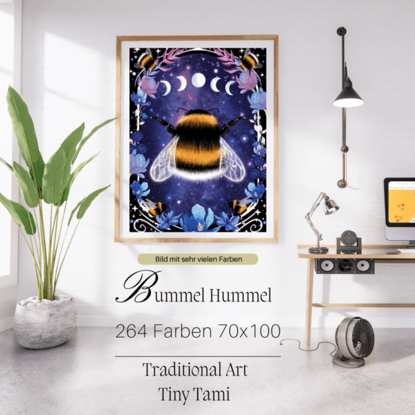 Bummel Hummel by Tiny Tami 70x100 264 Farben |