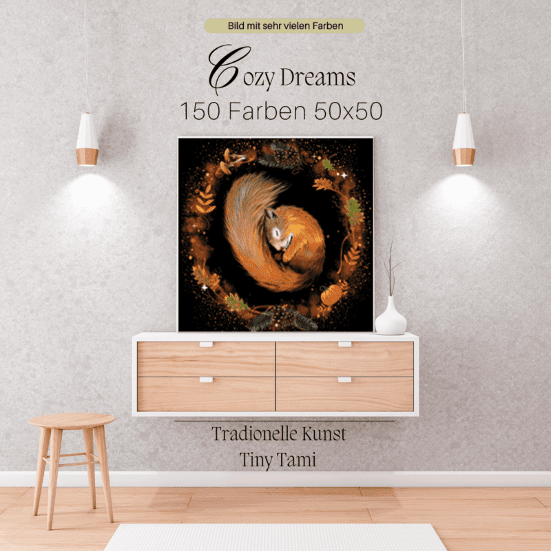 Cozy Dreams by Tiny Tami 50x50 150 Farben
