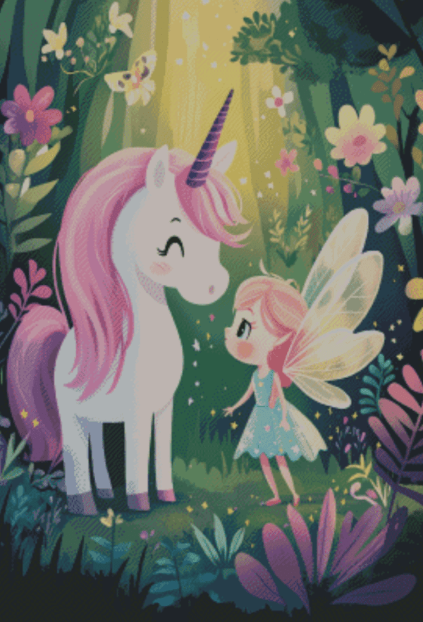 Fairy Tale by Sakura.ai 50×70 | Ai Art