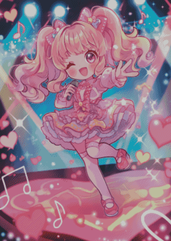 Sakura.ai Osaka Nyan Nyan Chibi 50×70 | Ai Art