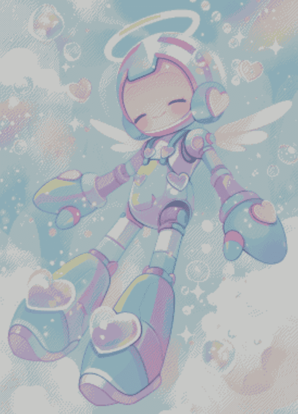 Sakura.ai Robogirl 50×70 | Ai Art