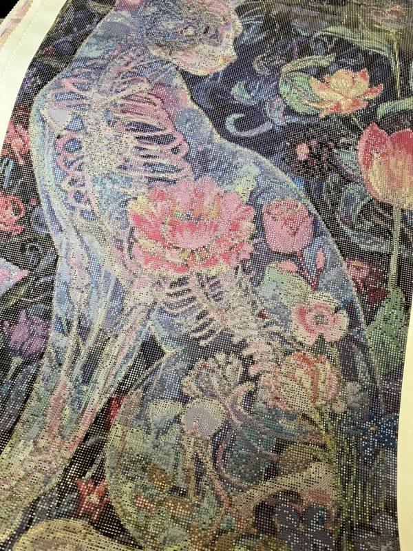 Inside Cat by Sakura.Cherry ai 50×100 279 Farben | Ai Art