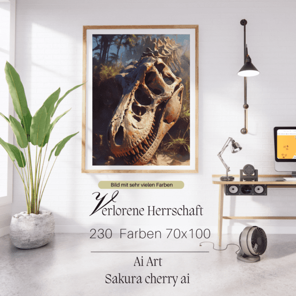 Verlorene Herrschaft by Sakura Cherry ai 70×100 230 Farben | Ai Art