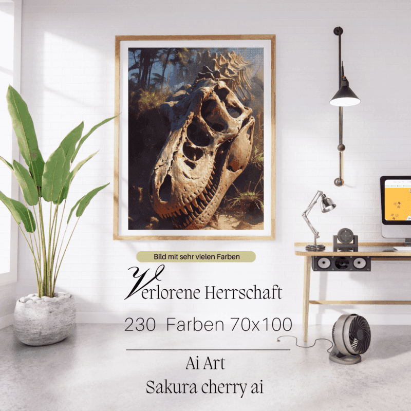 Verlorene Herrschaft by Sakura Cherry ai 70x100 230 Farben | Ai Art