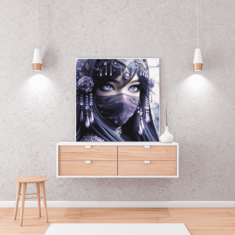 Zyraluna Schattenrose by Lexxy 50x50 93 Farben | Ai Art