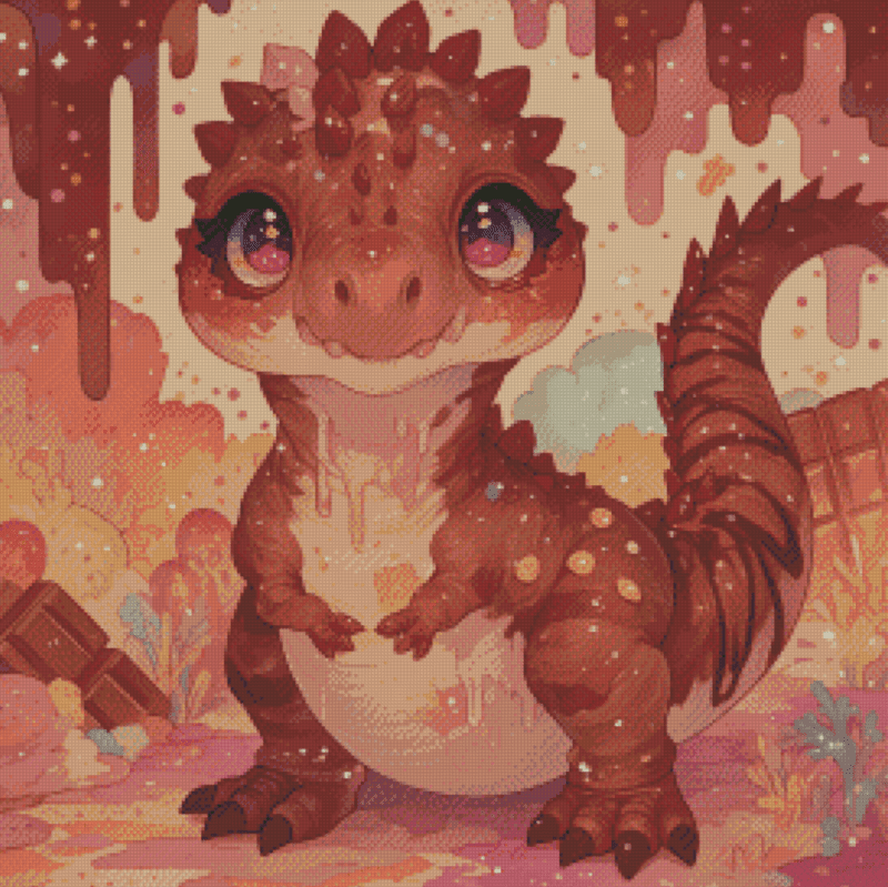Fudge Choco King by Shalajarias 50x50 56 Farben