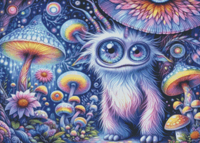 Schnuffel by Finira 50x70 56 Farben | Ai Art