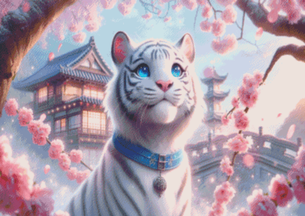Sakura Guardian by Lexxy ai 50×70 56 Farben