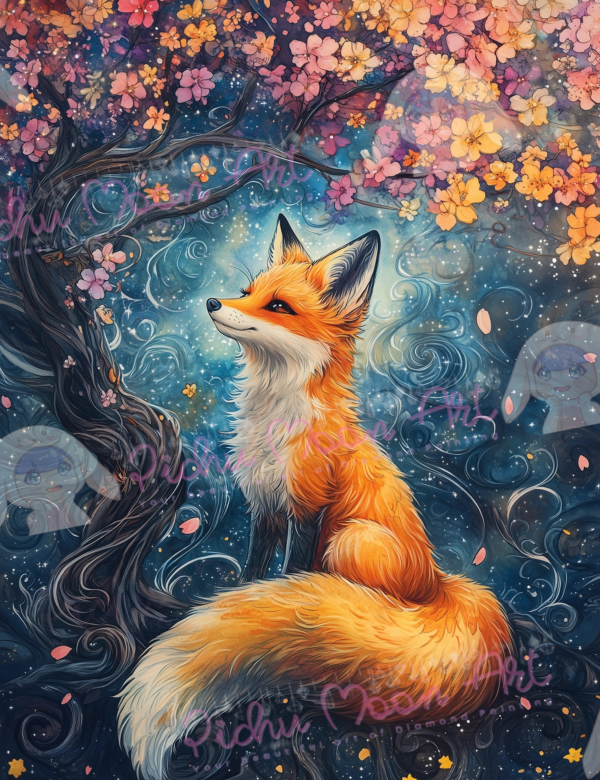 The Tree of Dreams by Salzkatze.ai 60x80 226 Farben | Ai Art
