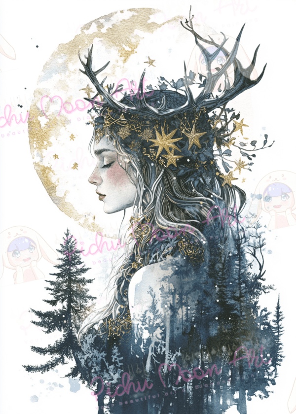Wächter des Unbekannten Horizonts by Sakura.Cherry ai 50×70 60 Farben | Ai Art
