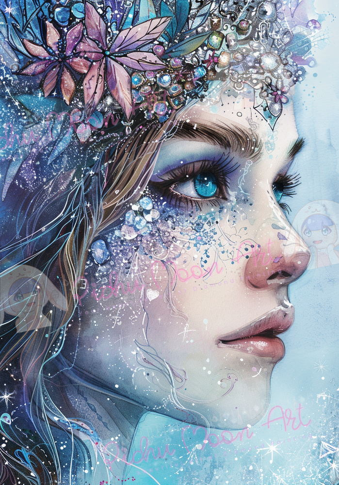 Elza by Sakura.Cherry ai 50×70 105 Farben | Ai Art