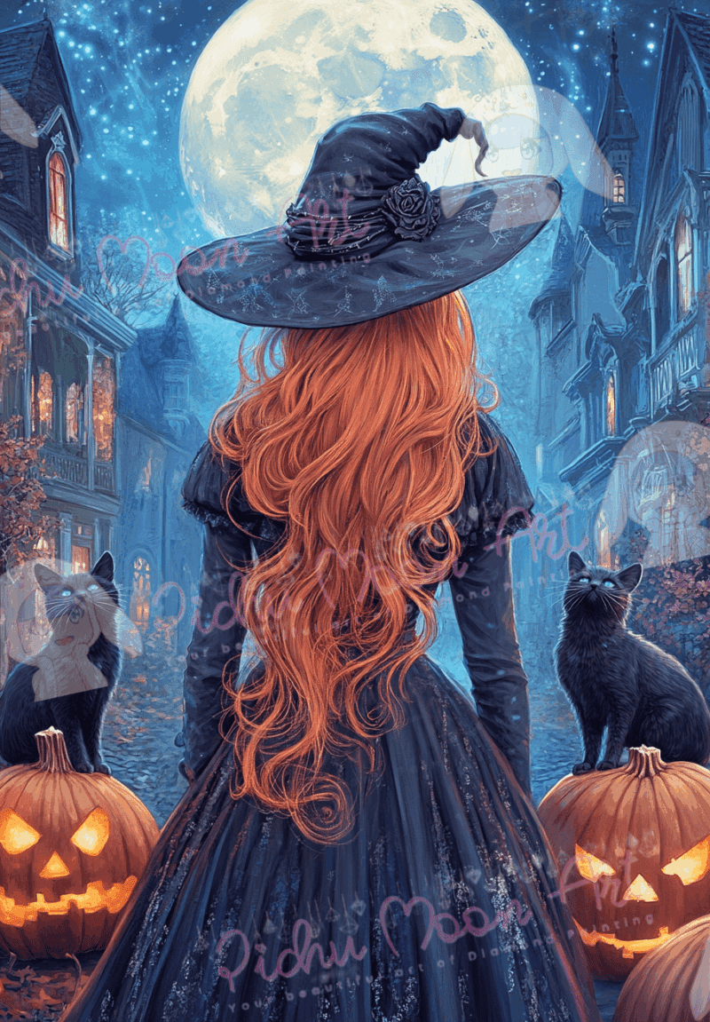 Moonlight Witch & Black Cats