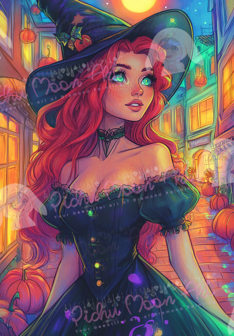 Pumpkin Street Witch