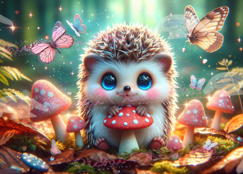 Mushroom Magic Hedgehog