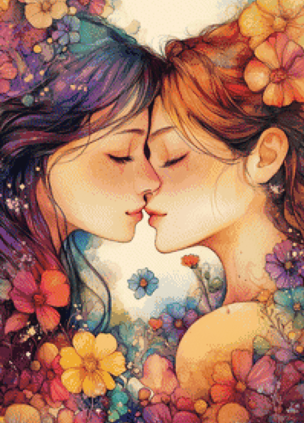 Liebesblüte by Sakura.Cherry ai 50×70 80 Farben | Ai Art
