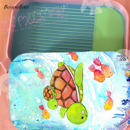 Schildkröte Regenbogen Schiff