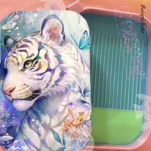 Tiger winter wonderland Regenbogen Schiff