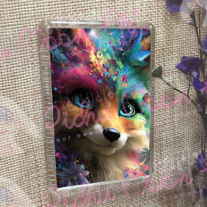 Türchen 1 (colorful fox life)