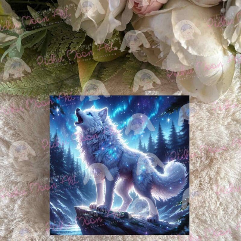 Wolf in the shadow