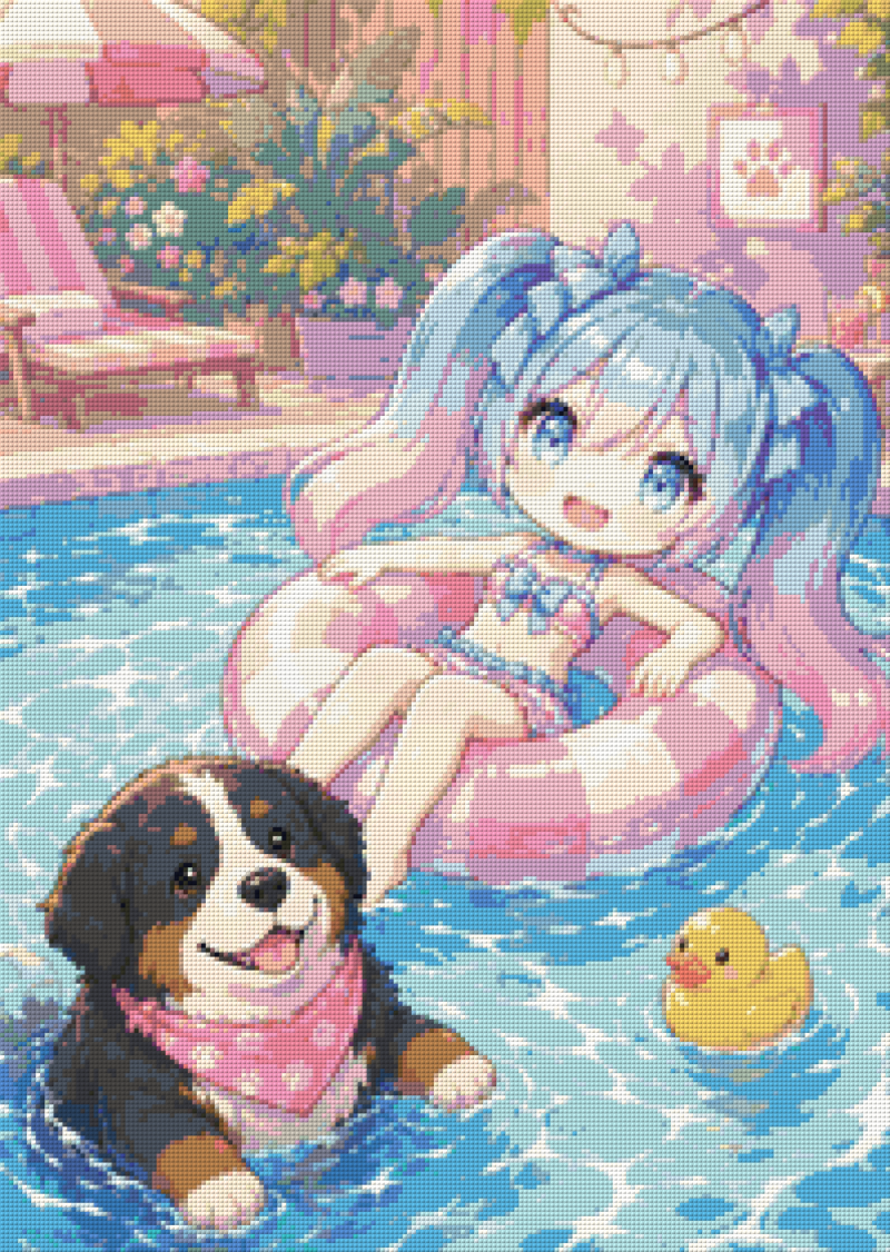 Pool Party mit Pichu und Börchi