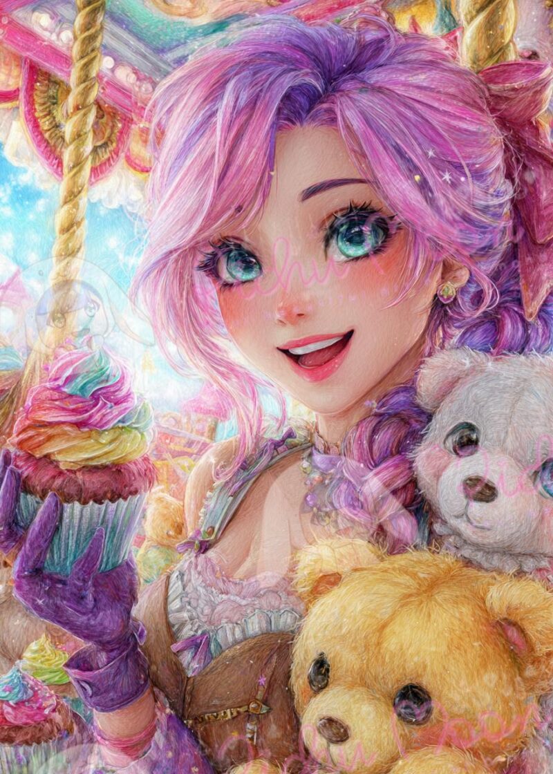 Cupcake and Bear