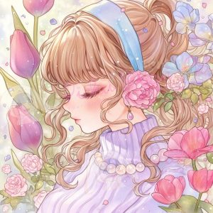 Paint & Match Girl 1